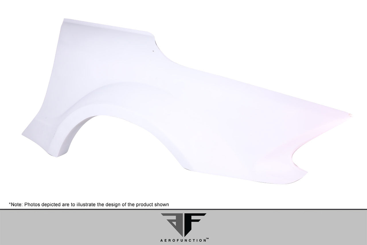 Aero Function AF-Signature 1 Series Wide Body Rear Fenders Compatible With 2003-2012 Mercedes SL - 2 Piece - 108025