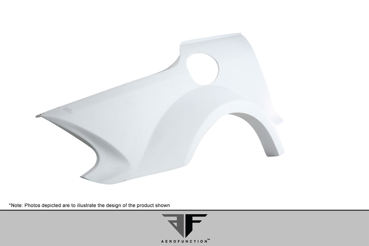 Aero Function AF-Signature 1 Series Wide Body Rear Fenders Compatible With 2003-2012 Mercedes SL - 2 Piece - 108025