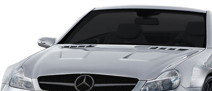 Aero Function AF-Signature 2 Series Hood Compatible With 2003-2012 Mercedes SL - 1 Piece - 108026
