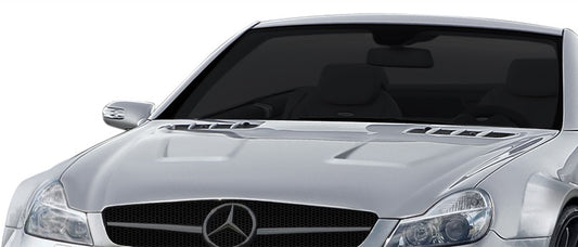 Aero Function AF-Signature 2 Series Hood Compatible With 2003-2012 Mercedes SL - 1 Piece - 108026