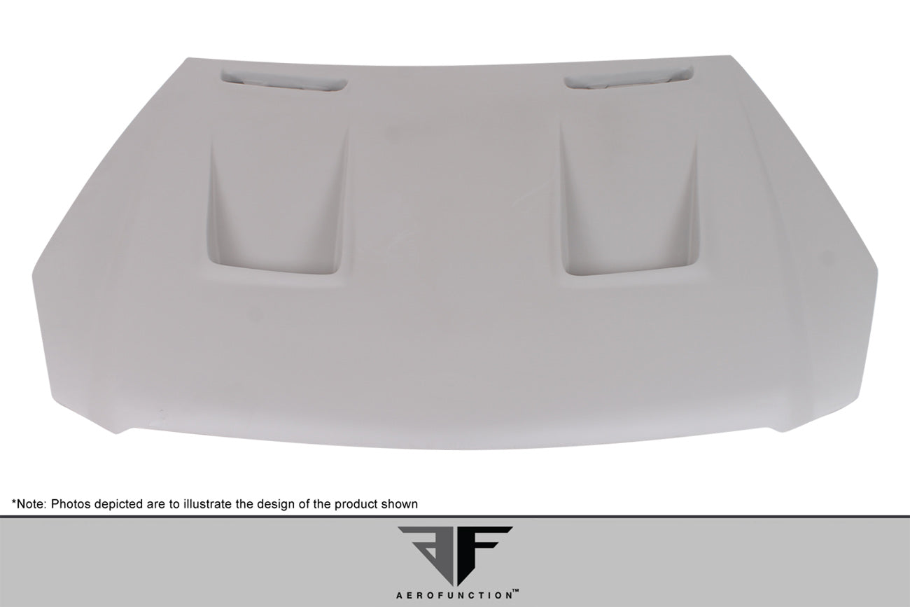 Aero Function AF-Signature 2 Series Hood Compatible With 2003-2012 Mercedes SL - 1 Piece - 108026