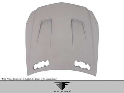 Aero Function AF-Signature 2 Series Hood Compatible With 2003-2012 Mercedes SL - 1 Piece - 108026