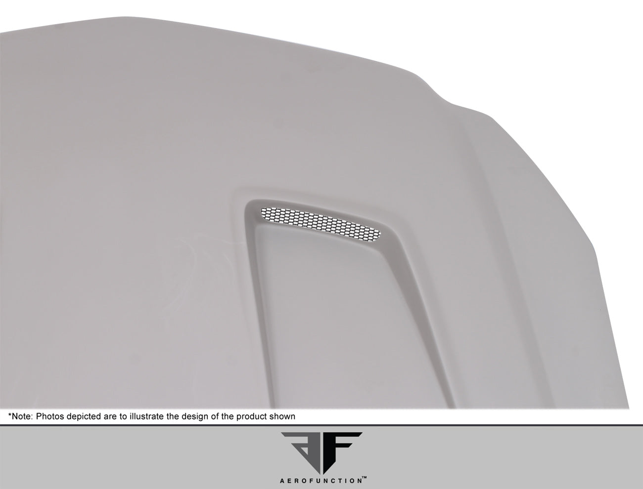 Aero Function AF-Signature 2 Series Hood Compatible With 2003-2012 Mercedes SL - 1 Piece - 108026