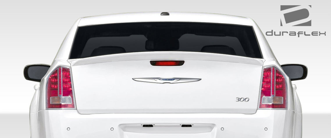 Extreme Dimensions Duraflex SRT Look Wing Spoiler Compatible With 2011-2023 Chrysler 300 - 1 Piece - 108034