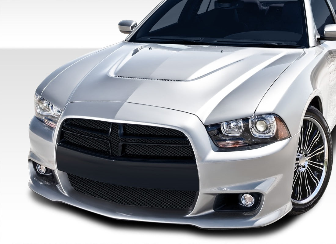 Extreme Dimensions Duraflex SRT Look Front Bumper Cover Compatible With 2011-2014 Dodge Charger - 1 Piece - 108035