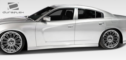 Extreme Dimensions Duraflex SRT Look Side Skirts Compatible With 2011-2023 Dodge Charger - 2 Piece - 108036
