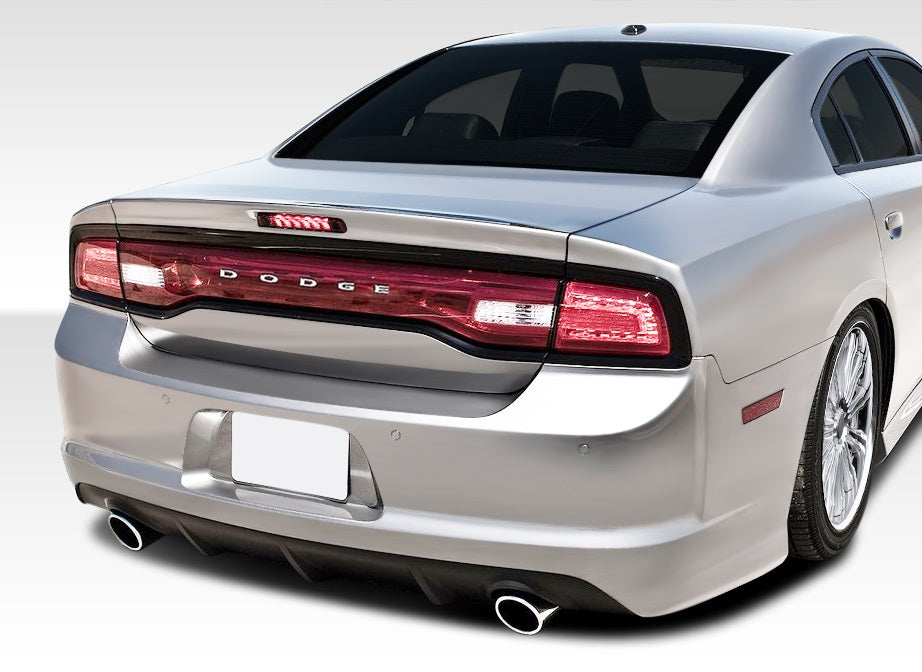 Extreme Dimensions Duraflex SRT Look Rear Bumper Cover Compatible With 2011-2014 Dodge Charger - 1 Piece - 108037