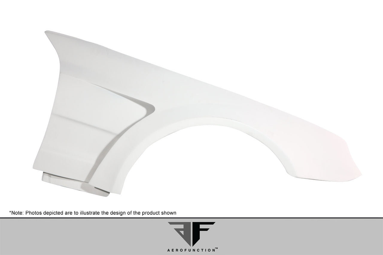 Aero Function AF-Signature 1 Series Wide Body Front Fenders Compatible With 2003-2008 Mercedes SL - 2 Piece - 108041