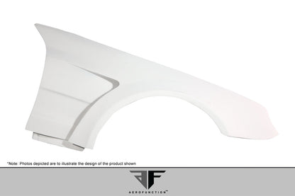 Aero Function AF-Signature 1 Series Wide Body Front Fenders Compatible With 2003-2008 Mercedes SL - 2 Piece - 108041