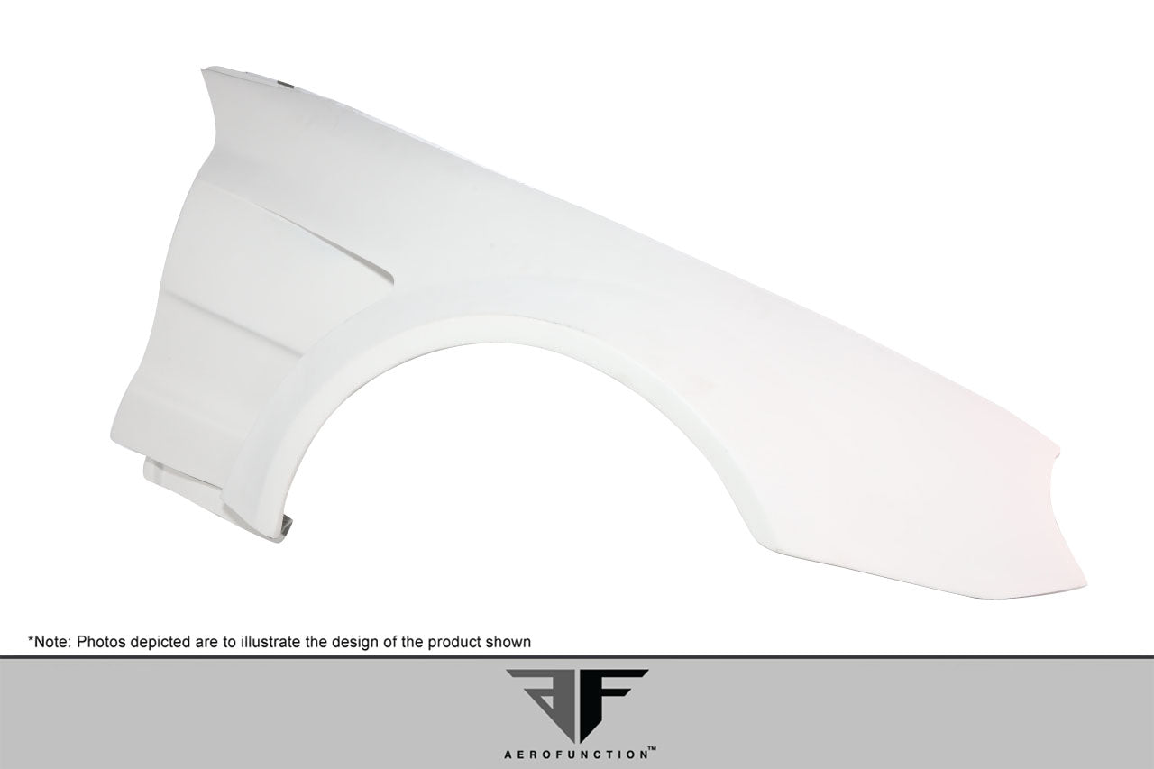 Aero Function AF-Signature 1 Series Wide Body Front Fenders Compatible With 2003-2008 Mercedes SL - 2 Piece - 108041