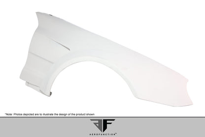 Aero Function AF-Signature 1 Series Wide Body Front Fenders Compatible With 2003-2008 Mercedes SL - 2 Piece - 108041