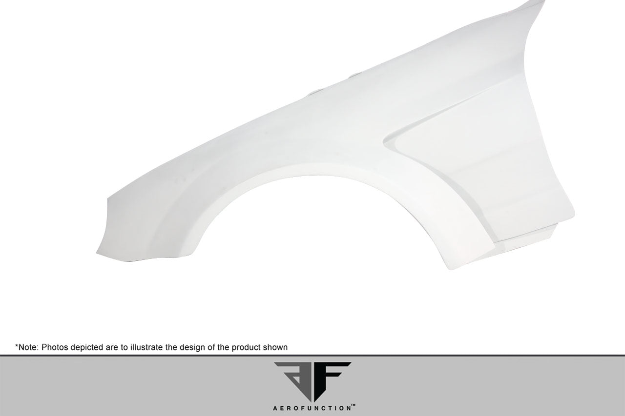 Aero Function AF-Signature 1 Series Wide Body Front Fenders Compatible With 2003-2008 Mercedes SL - 2 Piece - 108041