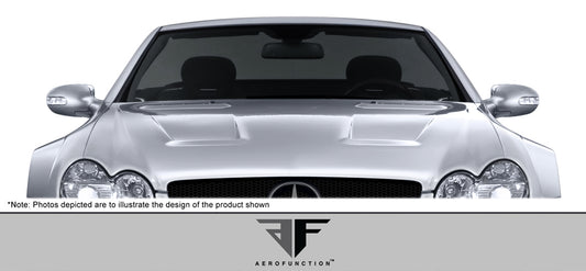 Aero Function AF-Signature 1 Series Hood Compatible With 2003-2008 Mercedes SL - 1 Piece - 108042