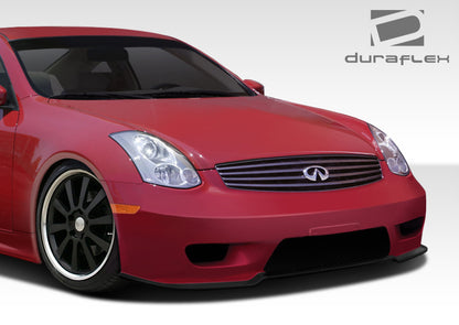 Extreme Dimensions Duraflex Sigma Front Bumper Cover Compatible With 2003-2007 Infiniti G Coupe - 1 Piece - 108072