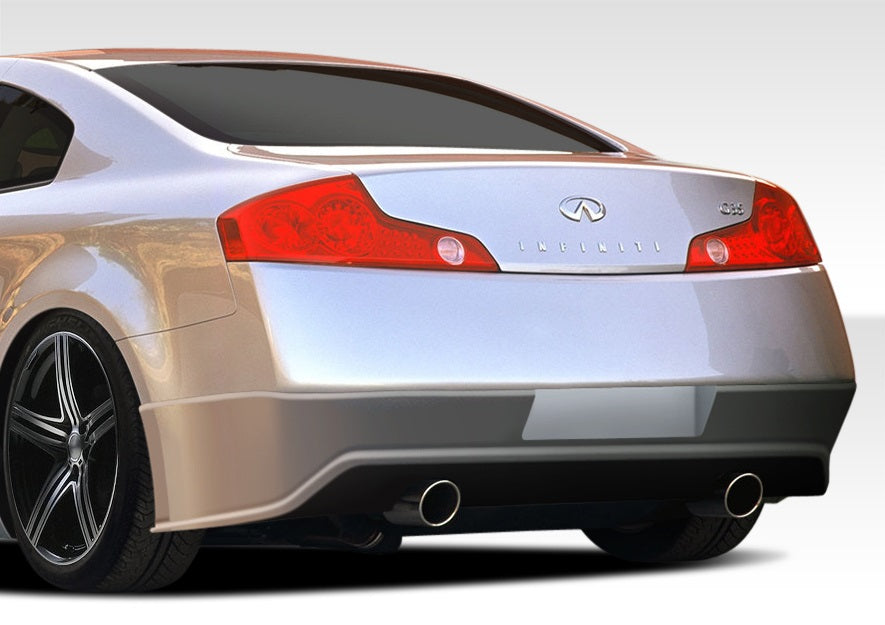 Extreme Dimensions Duraflex Sigma Rear Lip Add On Spoiler Compatible With 2003-2007 Infiniti G Coupe - 1 Piece - 108074