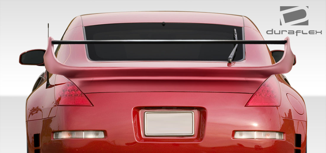 Extreme Dimensions Duraflex Vader 3 Wing Spoiler Compatible With 2003-2008 Nissan 350Z - 1 Piece - 108080