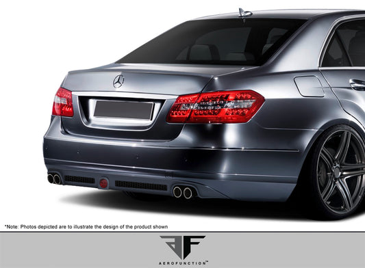 Aero Function AF-1 Front Lip Spoiler Compatible With 2010-2013 Mercedes E Class - 1 Piece - 108089