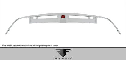 Aero Function AF-1 Front Lip Spoiler Compatible With 2010-2013 Mercedes E Class - 1 Piece - 108089