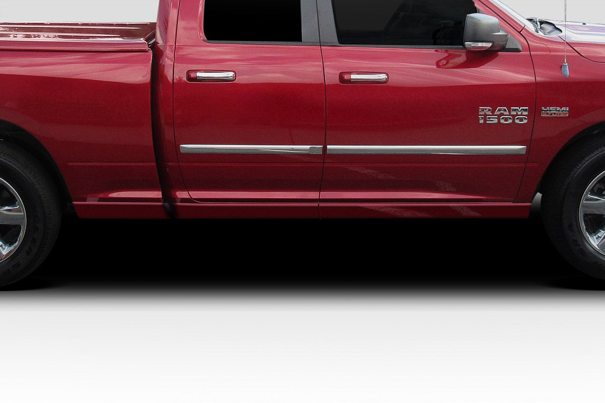 Extreme Dimensions Duraflex MP-R Side Skirts Compatible With 2009-2018 Dodge Ram - 6 Piece - 108116