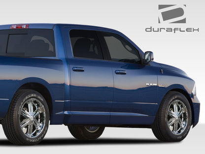 Extreme Dimensions Duraflex MP-R Side Skirts Compatible With 2009-2018 Dodge Ram - 6 Piece - 108116