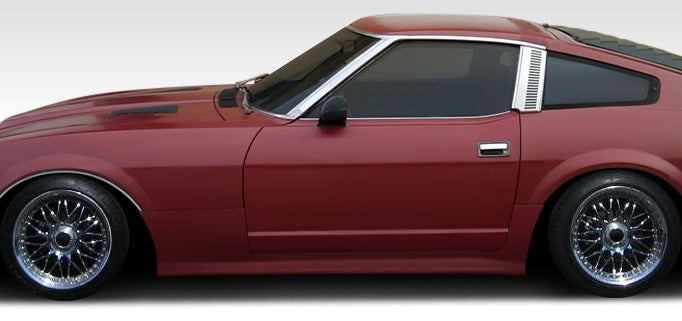 Extreme Dimensions Duraflex MS-R Side Skirts Compatible With 1970-1978 Nissan 240Z - 2 Piece - 108119