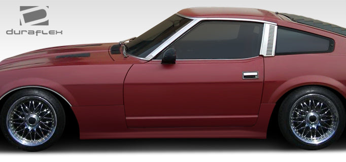 Extreme Dimensions Duraflex MS-R Side Skirts Compatible With 1970-1978 Nissan 240Z - 2 Piece - 108119