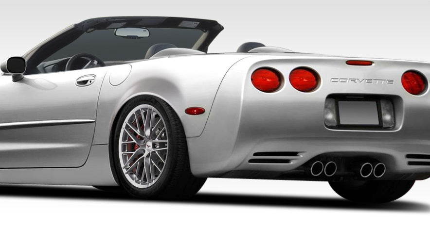 Extreme Dimensions Duraflex ZR Edition Rear Fenderss Compatible With 1997-2004 Chevrolet Corvette C5 Convertible - 2 Piece - 108125