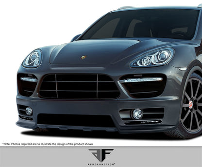 Aero Function AF-2 Front Bumper Cover Compatible With 2011-2014 Porsche Cayenne - 1 Piece - 108150