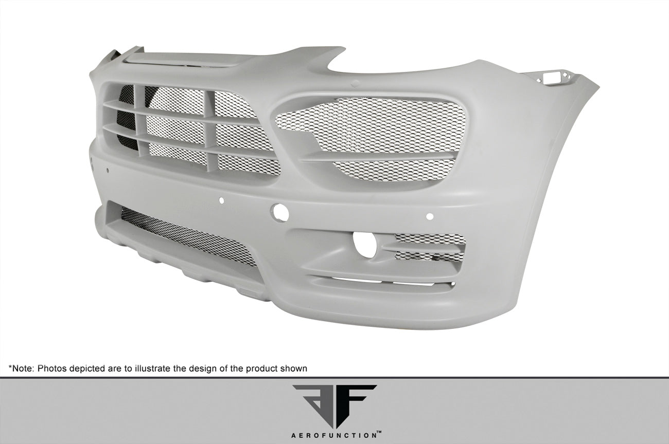 Aero Function AF-2 Front Bumper Cover Compatible With 2011-2014 Porsche Cayenne - 1 Piece - 108150