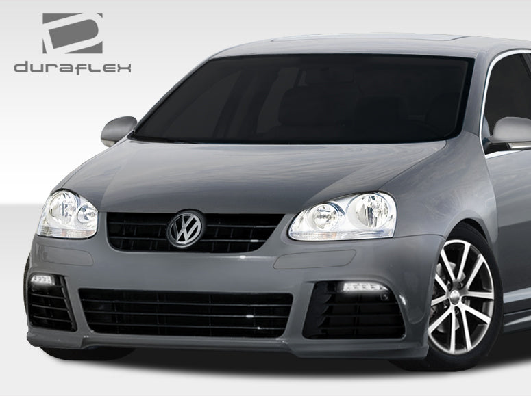 Extreme Dimensions Duraflex R Look Front Bumper Cover Compatible With 2005-2010 Volkswagen Jetta - 1 Piece - 108158