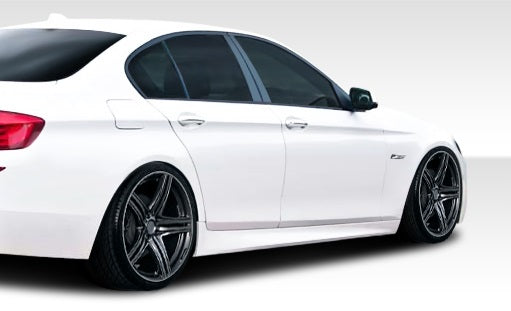 Extreme Dimensions Duraflex M-Tech Side Skirts Compatible With 2011-2016 BMW 5 Series - 2 Piece - 108177