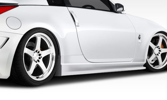 Extreme Dimensions Duraflex AM-S GT Side Skirts Compatible With 2003-2008 Nissan 350Z - 2 Piece - 108181