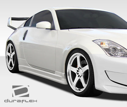 Extreme Dimensions Duraflex AM-S GT Side Skirts Compatible With 2003-2008 Nissan 350Z - 2 Piece - 108181