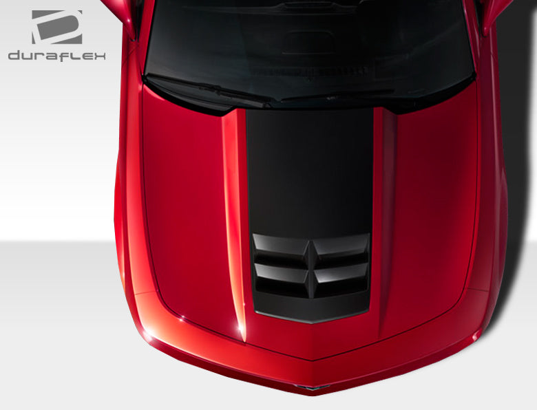 Extreme Dimensions Duraflex ZL1 Look Hood Compatible With 2010-2015 Chevrolet Camaro - 1 Piece - 108185