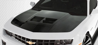 Carbon Creations ZL1 Look Hood Compatible With 2010-2015 Chevrolet Camaro - 1 Piece - 108186
