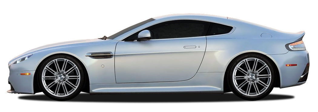 Aero Function AF-1 Side Skirts Compatible With 2006-2017 Aston Martin Vantage - 2 Piece - 108189