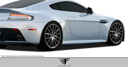 Aero Function AF-1 Side Skirts Compatible With 2006-2017 Aston Martin Vantage - 2 Piece - 108189