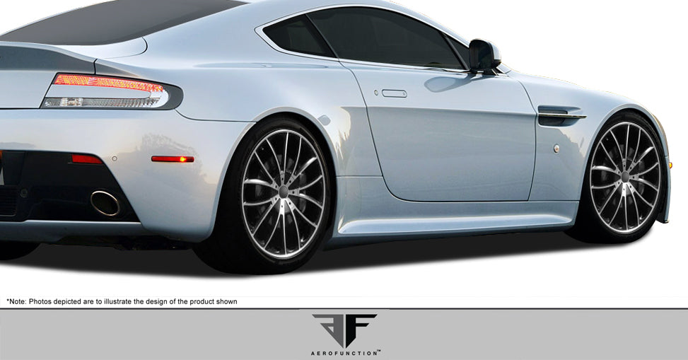 Aero Function AF-1 Side Skirts Compatible With 2006-2017 Aston Martin Vantage - 2 Piece - 108189