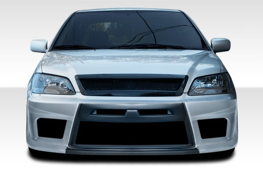 Extreme Dimensions Duraflex Evo X Look Front Bumper Cover Compatible With 2002-2003 Mitsubishi Lancer - 1 Piece - 108197