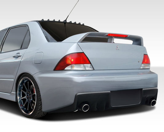 Extreme Dimensions Duraflex Evo X Look Rear Bumper Cover Compatible With 2002-2003 Mitsubishi Lancer - 1 Piece - 108198
