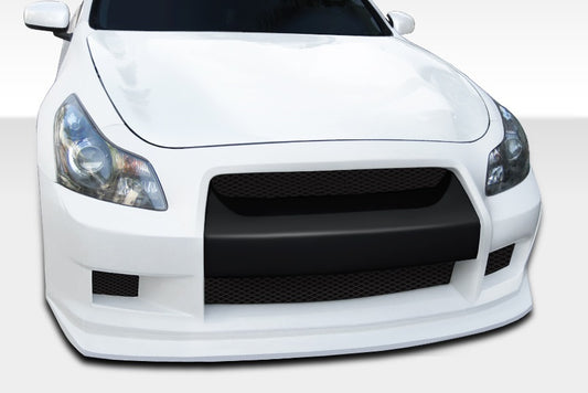Extreme Dimensions Duraflex GT-R Front Bumper Cover Compatible With 2007-2009 Infiniti G Sedan - 1 Piece - 108211