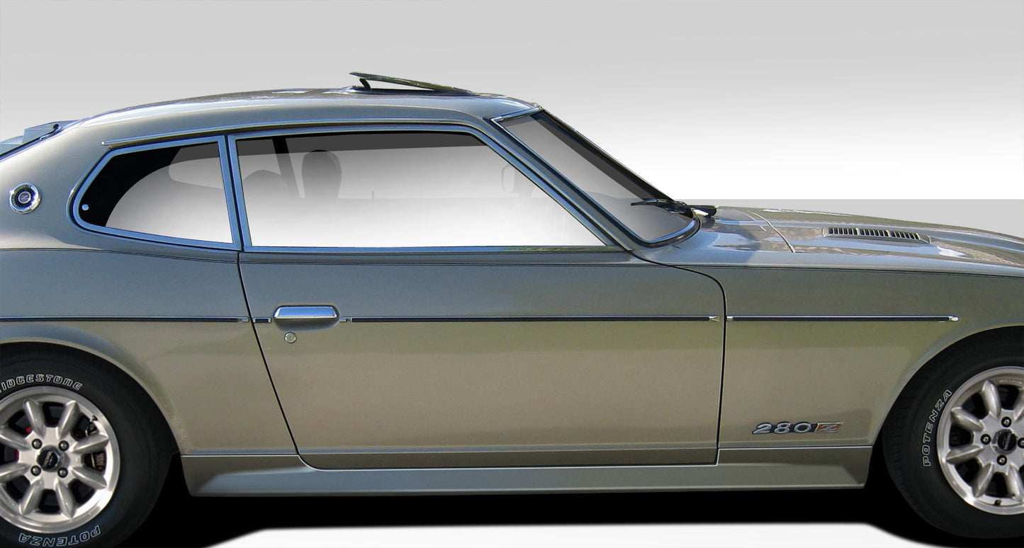 Extreme Dimensions Duraflex MS-R Side Skirts Compatible With 1974-1978 Nissan 260Z - 2 Piece - 108218