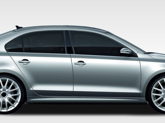 Extreme Dimensions Duraflex R Look Side Skirts Compatible With 2011-2014 Volkswagen Jetta - 2 Piece - 108221