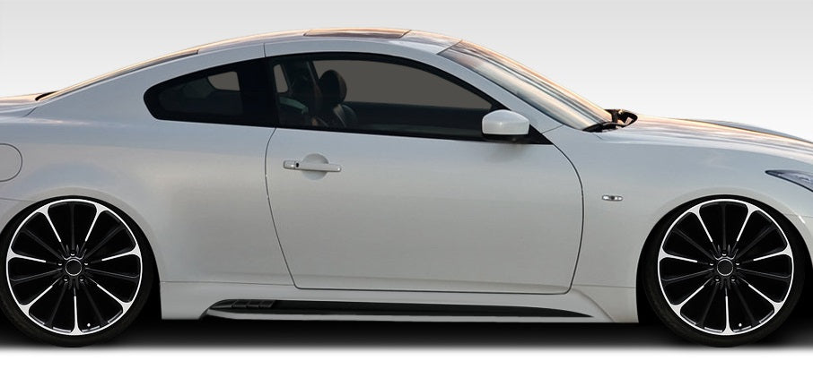 Extreme Dimensions Duraflex Elite Side Skirts Compatible With 2008-2015 Infiniti G Coupe - 2 Piece - 108239
