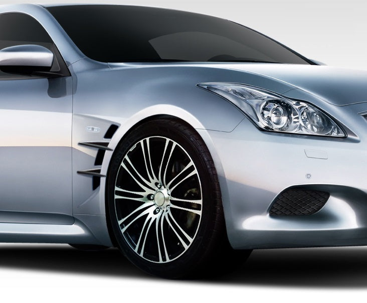 Extreme Dimensions Duraflex W-1 Fender Compatible With 2008-2015 Infiniti G Coupe - 2 Piece - 108241