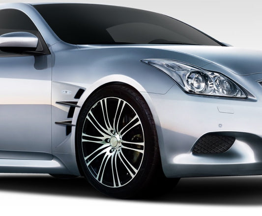 Extreme Dimensions Duraflex W-1 Fender Compatible With 2008-2015 Infiniti G Coupe - 2 Piece - 108241