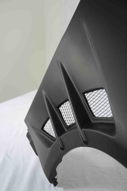 Extreme Dimensions Duraflex W-1 Fender Compatible With 2008-2015 Infiniti G Coupe - 2 Piece - 108241