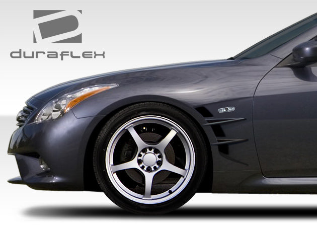 Extreme Dimensions Duraflex W-1 Fender Compatible With 2008-2015 Infiniti G Coupe - 2 Piece - 108241