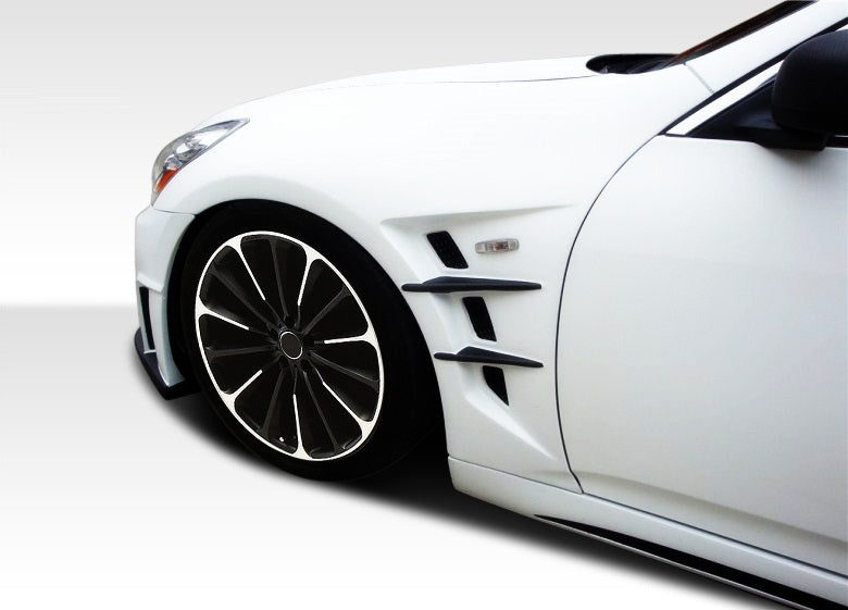 Extreme Dimensions Duraflex W-1 Fender Compatible With 2007-2013 Infiniti G Sedan - 2 Piece - 108243