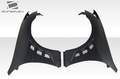 Extreme Dimensions Duraflex W-1 Fender Compatible With 2007-2013 Infiniti G Sedan - 2 Piece - 108243